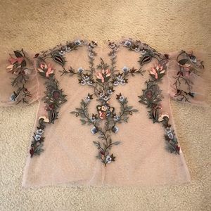Dalia Embroidered Top